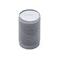 Cylindric Ribbed Cabinet Knob by M Marcus - Heritage Brass