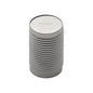 Cylindric Ribbed Cabinet Knob by M Marcus - Heritage Brass