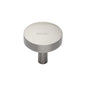 Domed Disc Cabinet Knob by M Marcus - Heritage Brass