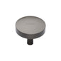Domed Disc Cabinet Knob by M Marcus - Heritage Brass
