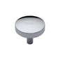 Domed Disc Cabinet Knob by M Marcus - Heritage Brass