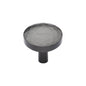 Round Hammered Cabinet Knob by M Marcus - Heritage Brass
