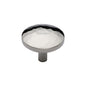 Round Hammered Cabinet Knob by M Marcus - Heritage Brass