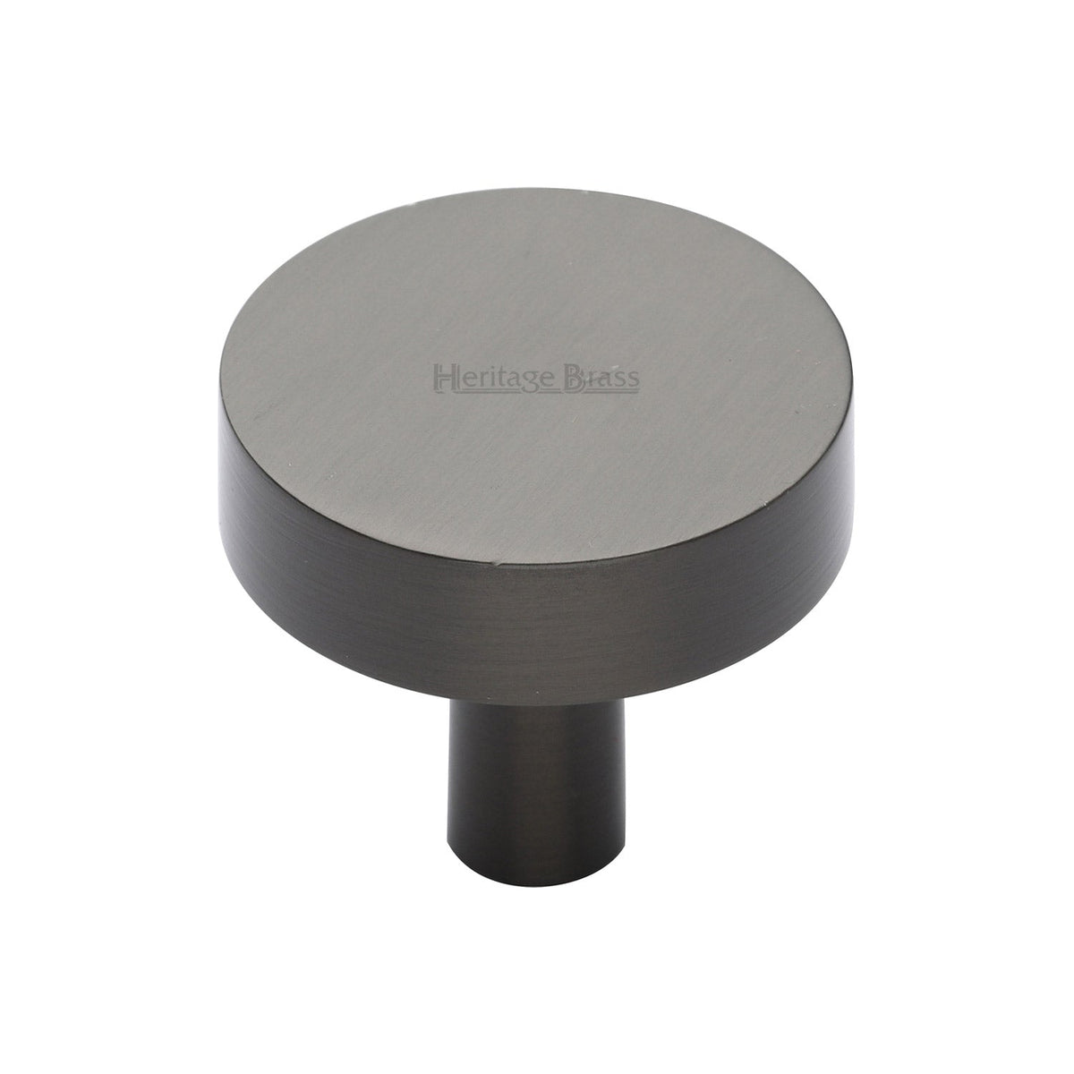 Disc Cabinet Knob by M Marcus - Heritage Brass