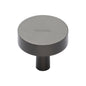 Disc Cabinet Knob by M Marcus - Heritage Brass