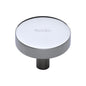 Disc Cabinet Knob by M Marcus - Heritage Brass