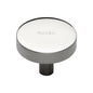Disc Cabinet Knob by M Marcus - Heritage Brass