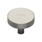 Disc Cabinet Knob by M Marcus - Heritage Brass