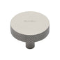 Knurled Disc Cabinet Knob by M Marcus - Heritage Brass
