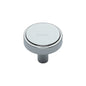 Stepped Disc Cabinet Knob by M Marcus - Heritage Brass