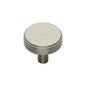 Stepped Disc Cabinet Knob by M Marcus - Heritage Brass