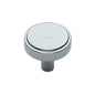 Stepped Disc Cabinet Knob by M Marcus - Heritage Brass