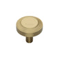 Ridge Cabinet Knob by M Marcus - Heritage Brass