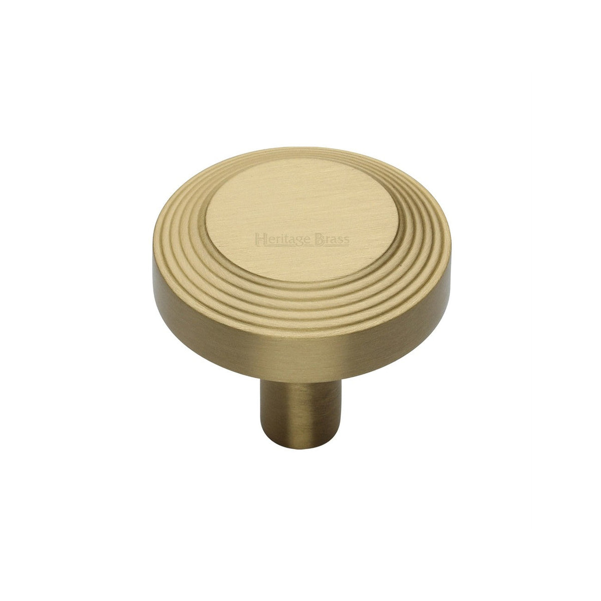 Ridge Cabinet Knob by M Marcus - Heritage Brass