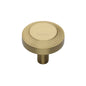 Ridge Cabinet Knob by M Marcus - Heritage Brass