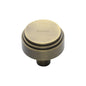 Round Deco Cabinet Knob by M Marcus - Heritage Brass