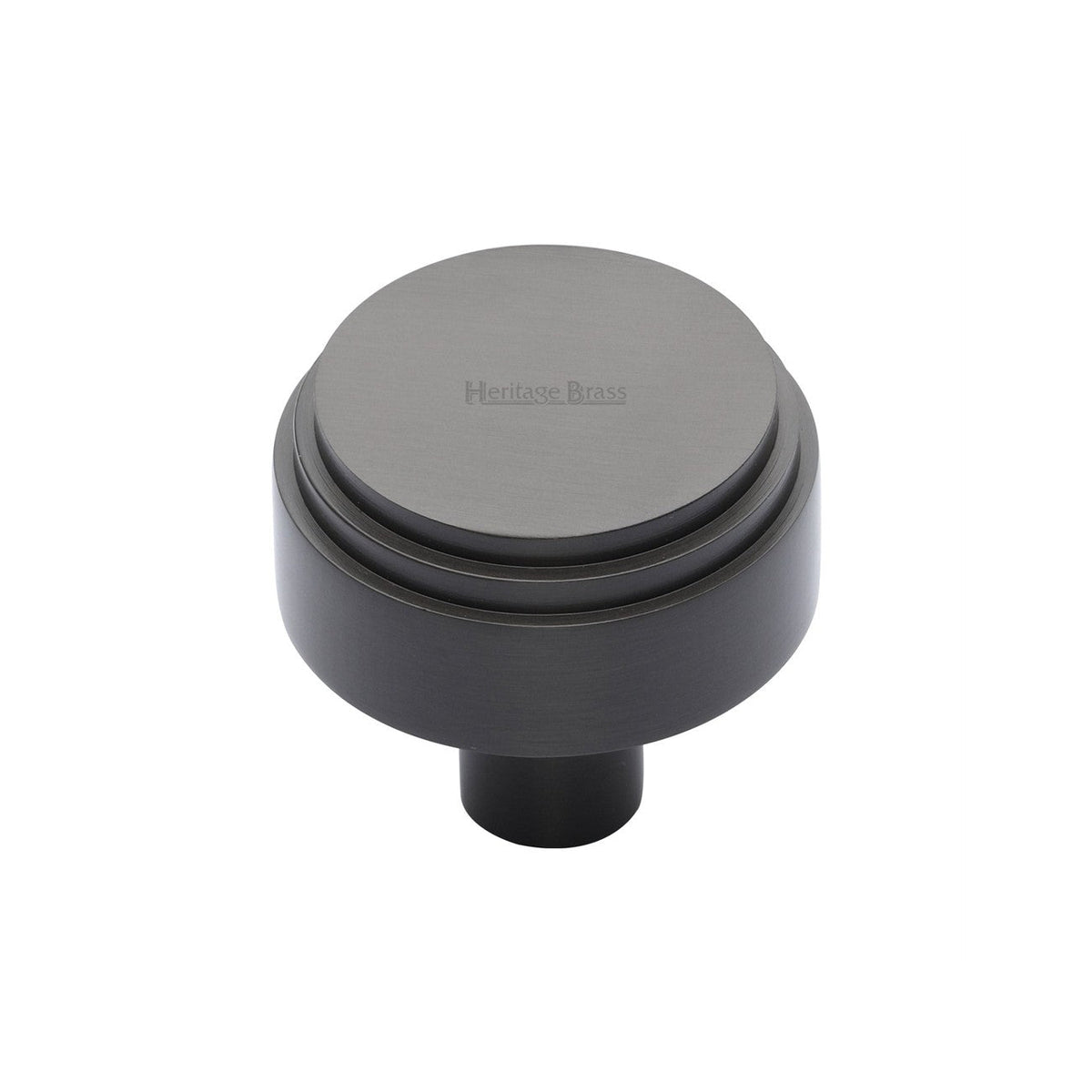 Round Deco Cabinet Knob by M Marcus - Heritage Brass