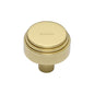 Round Deco Cabinet Knob by M Marcus - Heritage Brass