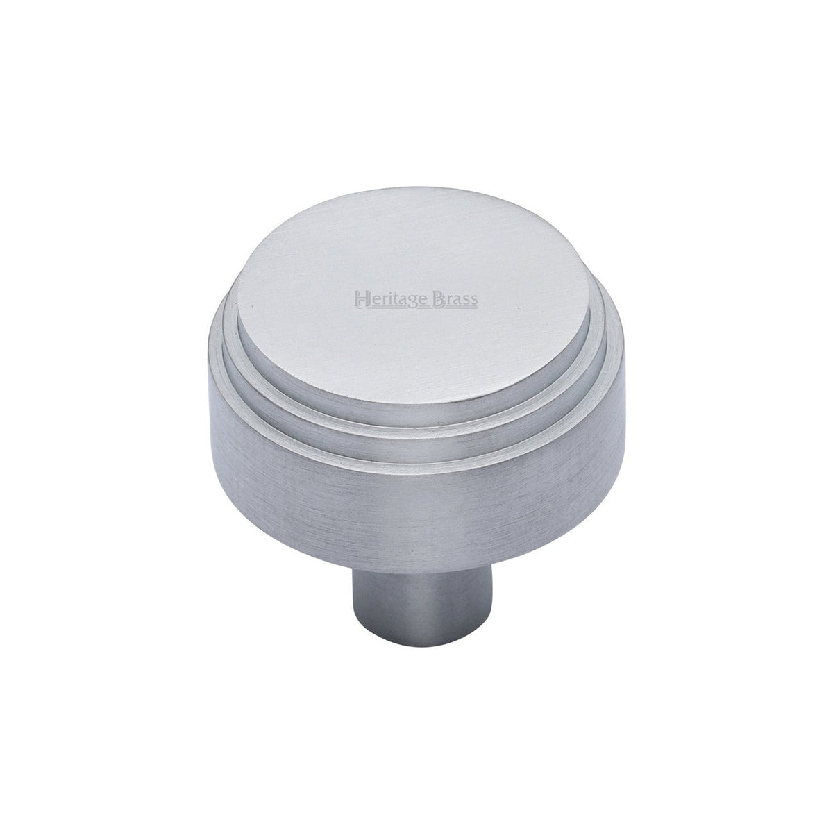Round Deco Cabinet Knob by M Marcus - Heritage Brass
