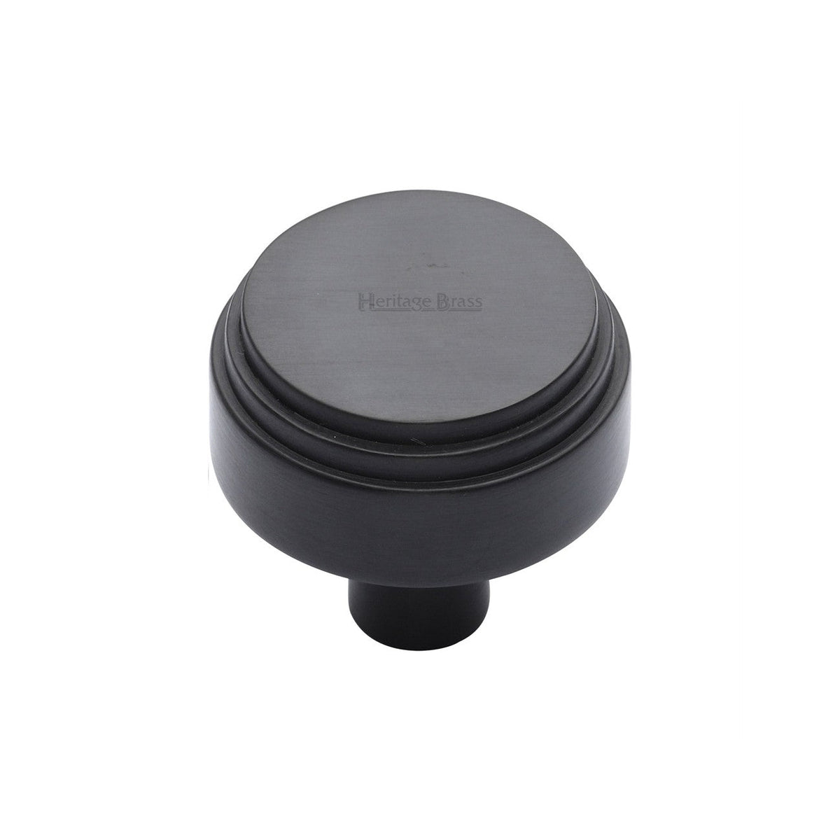 Round Deco Cabinet Knob by M Marcus - Heritage Brass