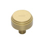 Round Deco Cabinet Knob by M Marcus - Heritage Brass