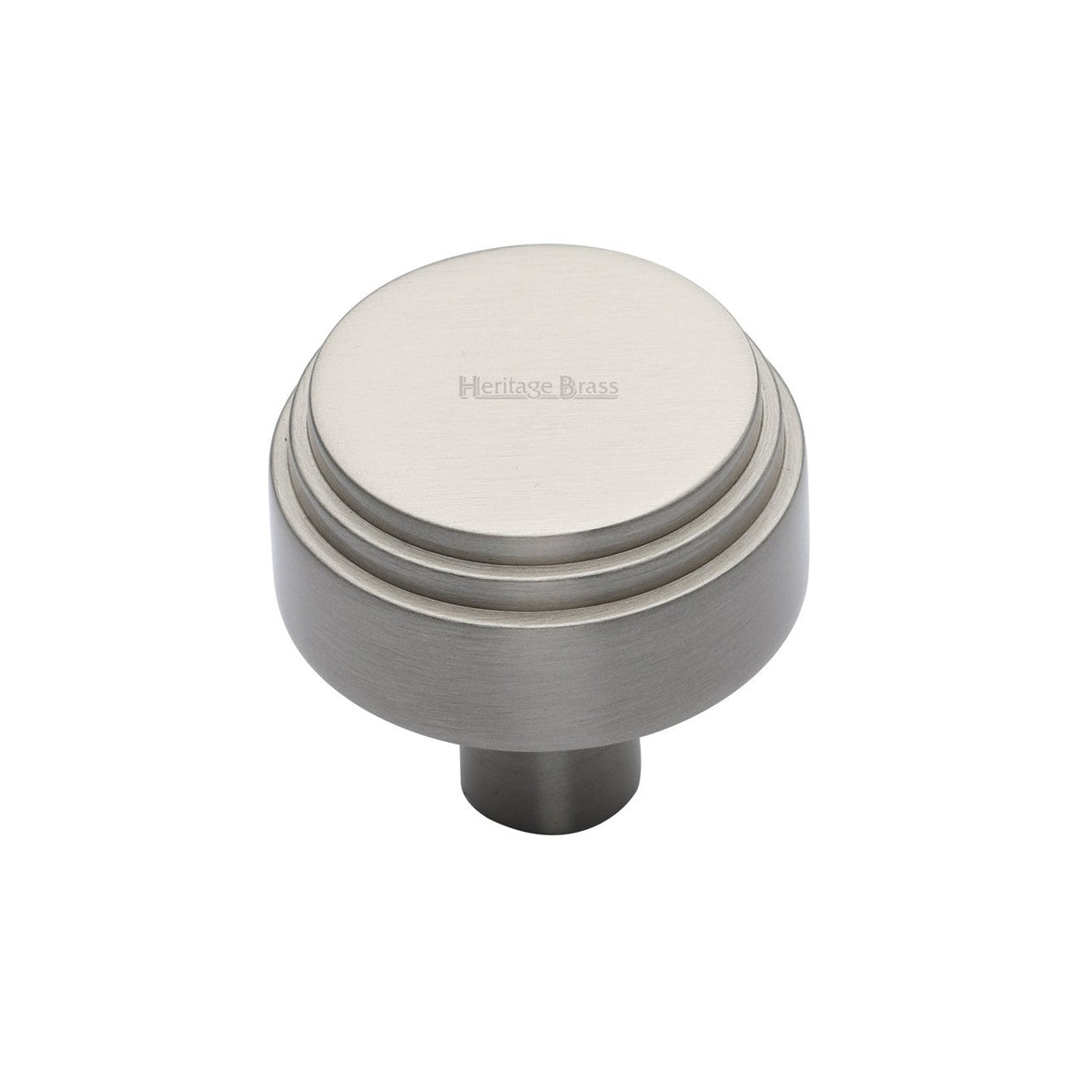 Round Deco Cabinet Knob by M Marcus - Heritage Brass