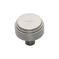 Round Deco Cabinet Knob by M Marcus - Heritage Brass