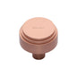 Round Deco Cabinet Knob by M Marcus - Heritage Brass