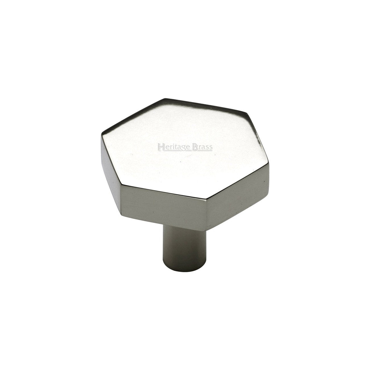 Hexagon Cabinet Knob by M Marcus - Heritage Brass