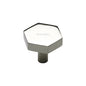 Hexagon Cabinet Knob by M Marcus - Heritage Brass