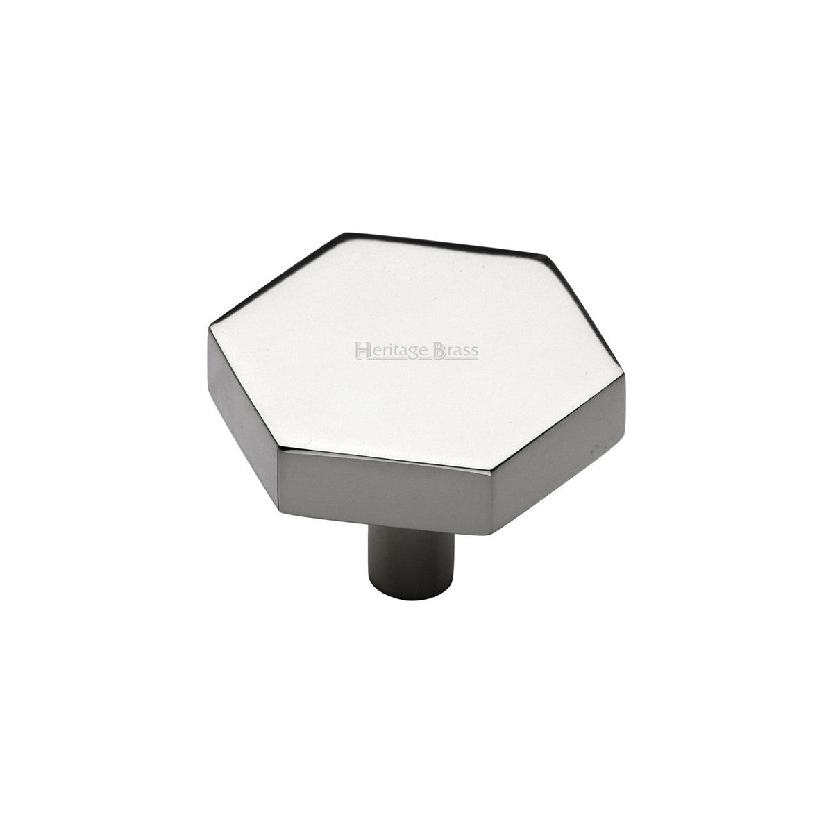 Hexagon Cabinet Knob by M Marcus - Heritage Brass