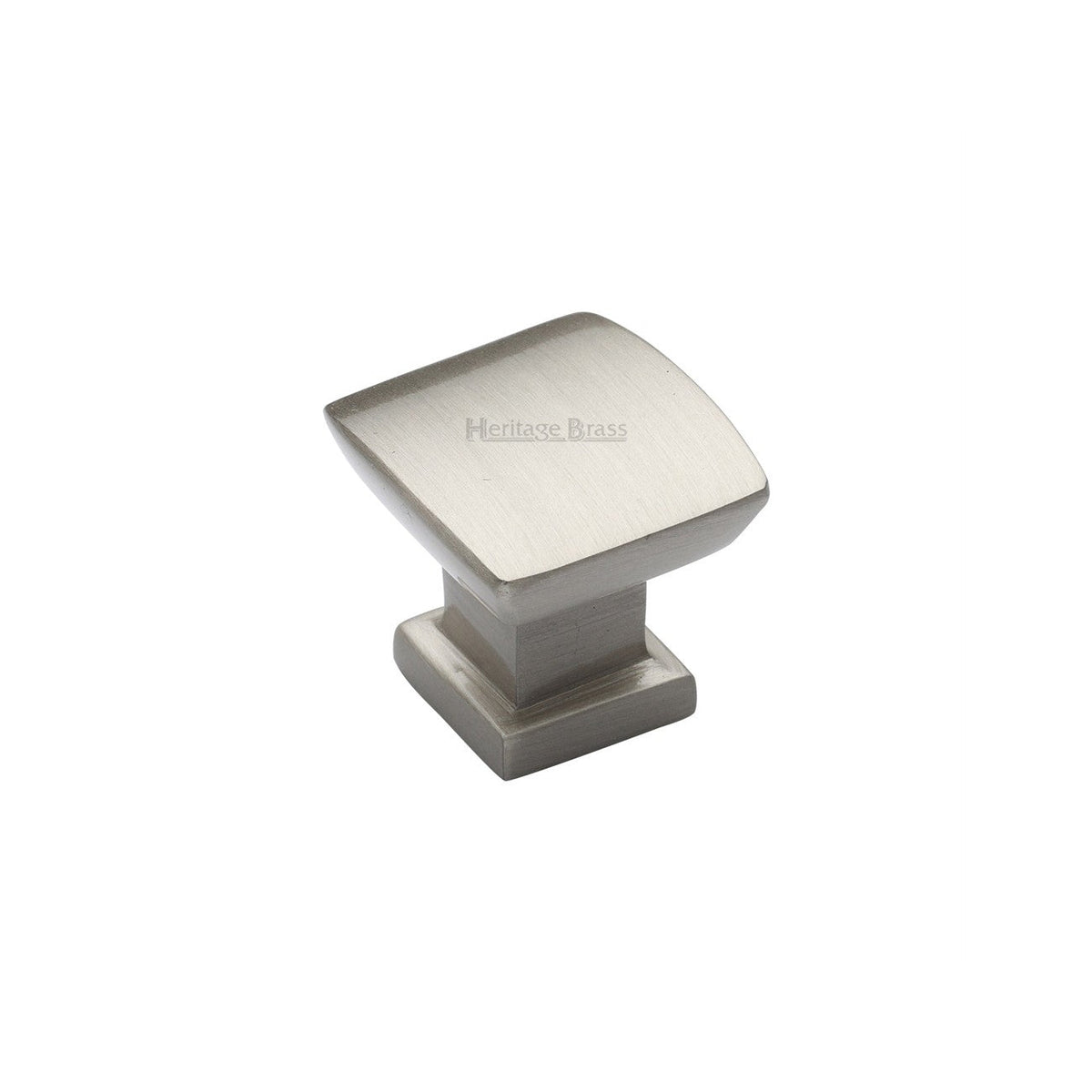 Plinth Cabinet Knob With Base by M Marcus - Heritage Brass