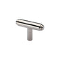 Stepped T-Bar Cabinet Knob by M Marcus - Heritage Brass
