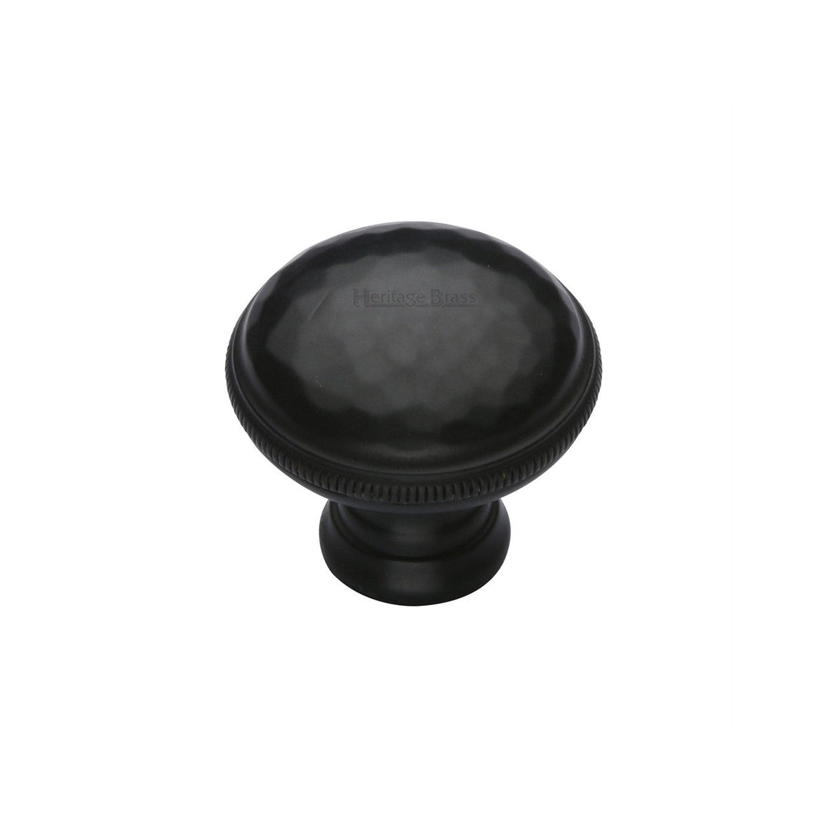 Diamond Cut Cabinet Knob. by M Marcus - Heritage Brass