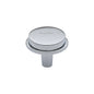 Flat Round Knob by M Marcus - Heritage Brass