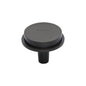 Flat Round Knob by M Marcus - Heritage Brass