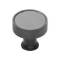 Florence Knurled Cabinet Knob by M Marcus - Heritage Brass