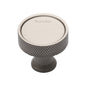 Florence Knurled Cabinet Knob by M Marcus - Heritage Brass