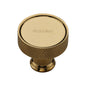 Florence Knurled Cabinet Knob by M Marcus - Heritage Brass