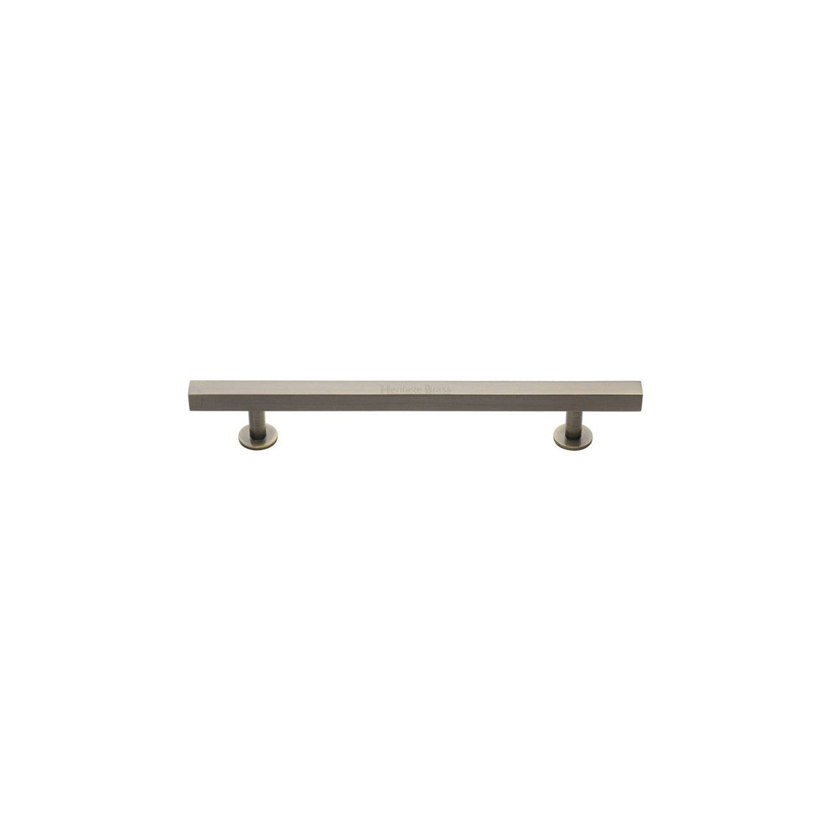 Offset Square Cabinet Pull by M Marcus - Heritage Brass