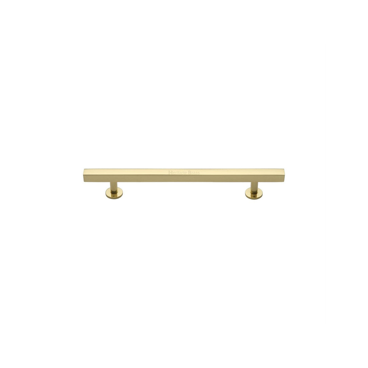 Offset Square Cabinet Knob by M Marcus - Heritage Brass