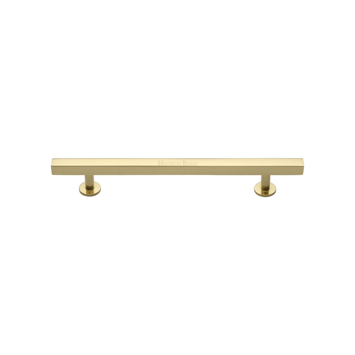 Offset Square Cabinet Pull by M Marcus - Heritage Brass