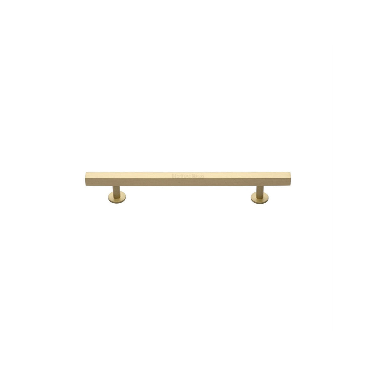 Offset Square Cabinet Knob by M Marcus - Heritage Brass