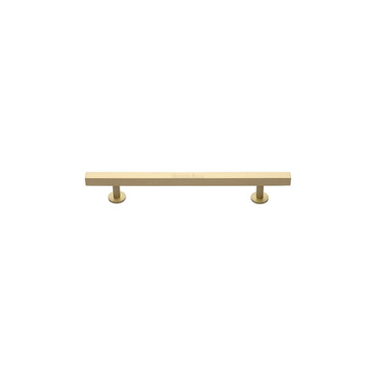 Offset Square Cabinet Knob by M Marcus - Heritage Brass