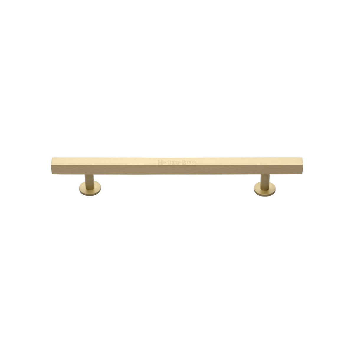 Offset Square Cabinet Pull by M Marcus - Heritage Brass