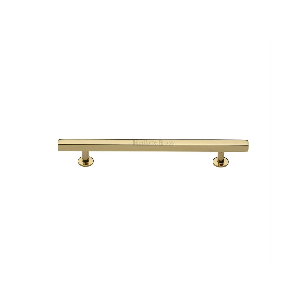 Offset Square Cabinet Knob by M Marcus - Heritage Brass