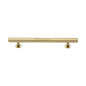Offset Square Cabinet Pull by M Marcus - Heritage Brass