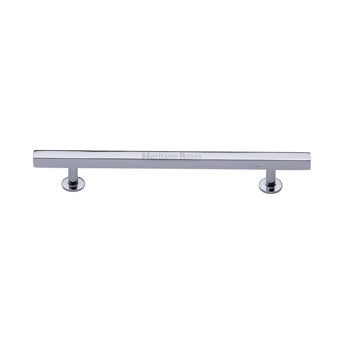 Offset Square Cabinet Pull by M Marcus - Heritage Brass