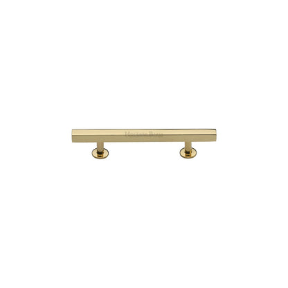 Offset Square Cabinet Knob by M Marcus - Heritage Brass