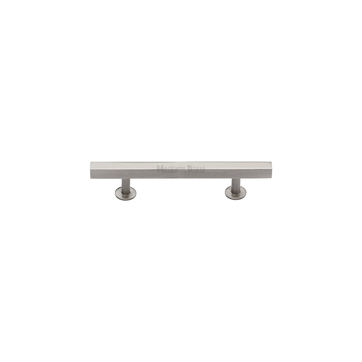 Offset Square Cabinet Knob by M Marcus - Heritage Brass
